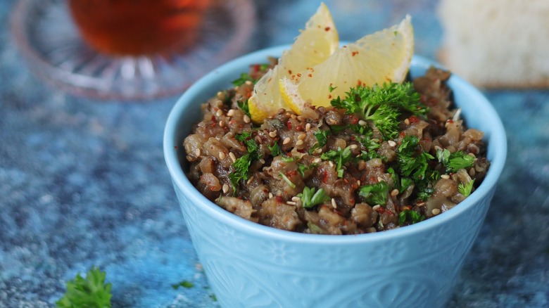 Lebanese or Syrian baba ganoush