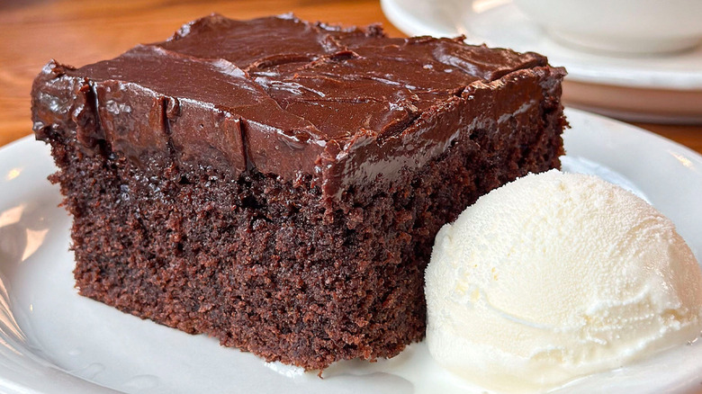 Chocolate Cake from Cracker Barrel