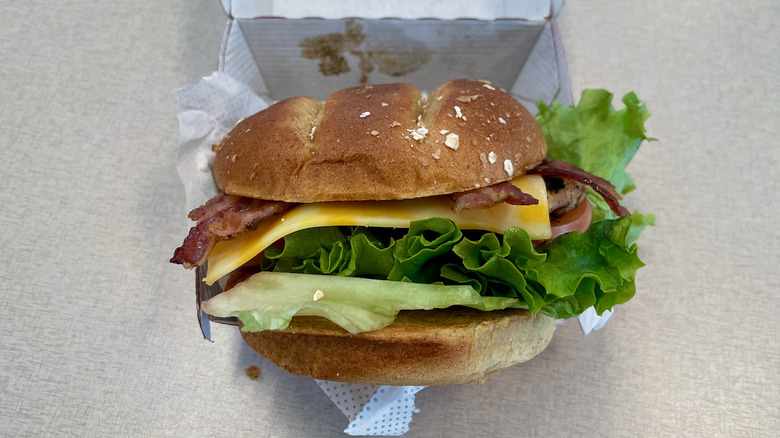 Grilled Chicken Club in box