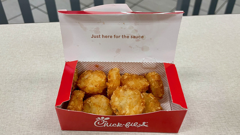 Box of hash browns