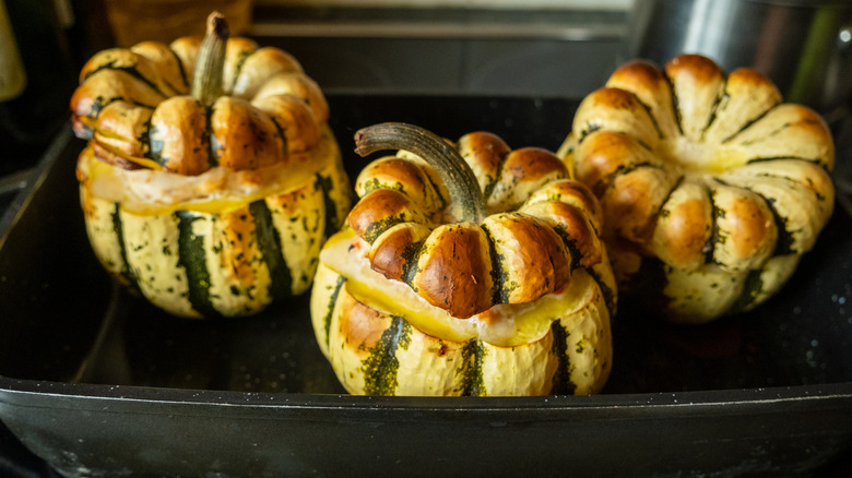 whole roasted pumpkins