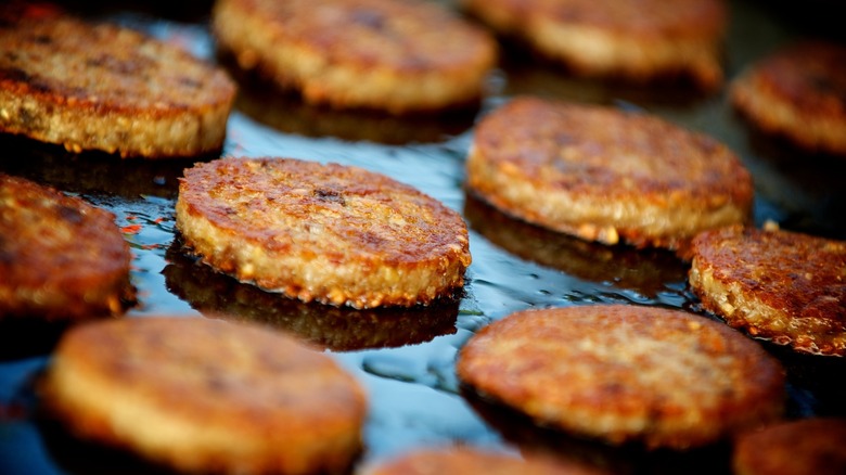 goetta breakfast cooking