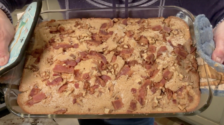 Bacon coffee cake