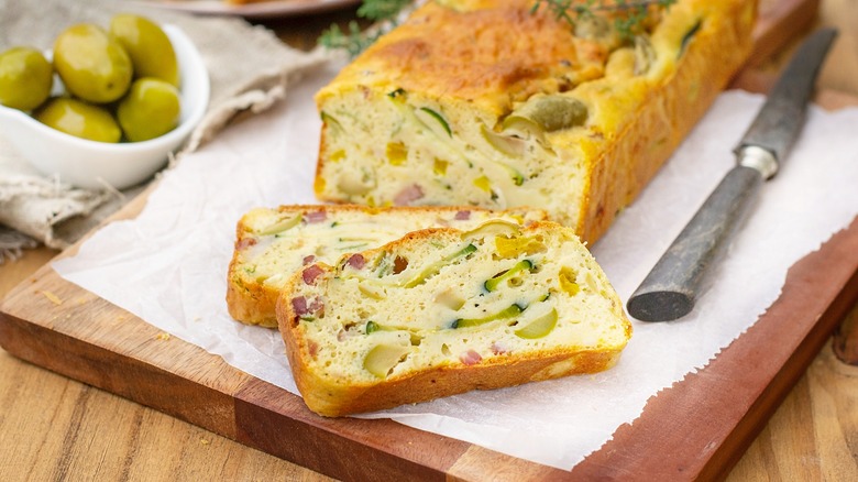 Savoury Courgette & Smoked Salmon Bread (Cake Salé) - Tales From The  Kitchen Shed