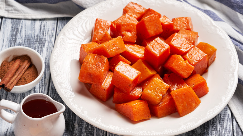 maple roasted butternut squash