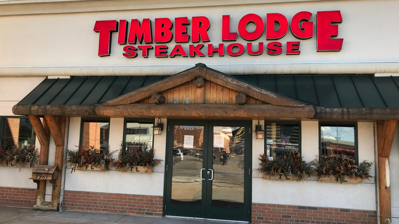 Timber Lodge Steakhouse doors