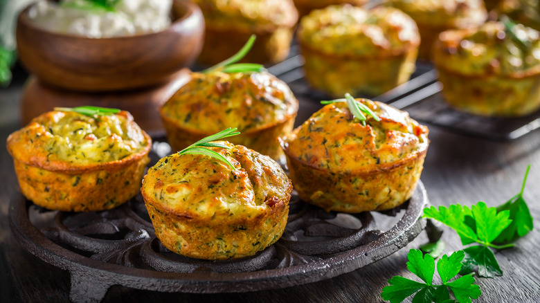 egg bites with herbs