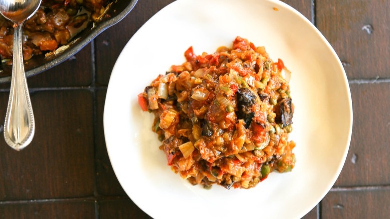 caponata plated