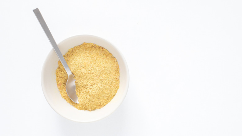 Bowl of nutritional yeast