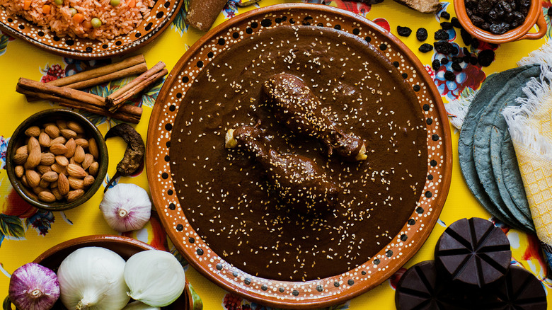 Mexican chicken mole