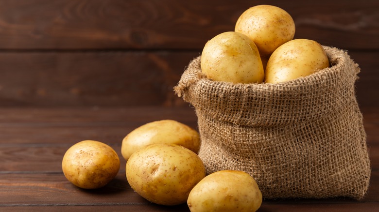 Bag of potatoes