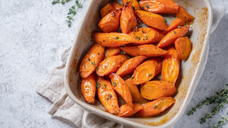 Roasted carrots