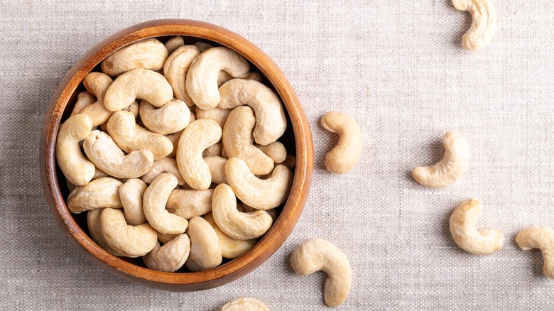 Bowl of cashews