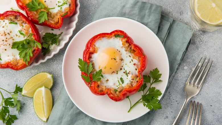 bell pepper ring eggs