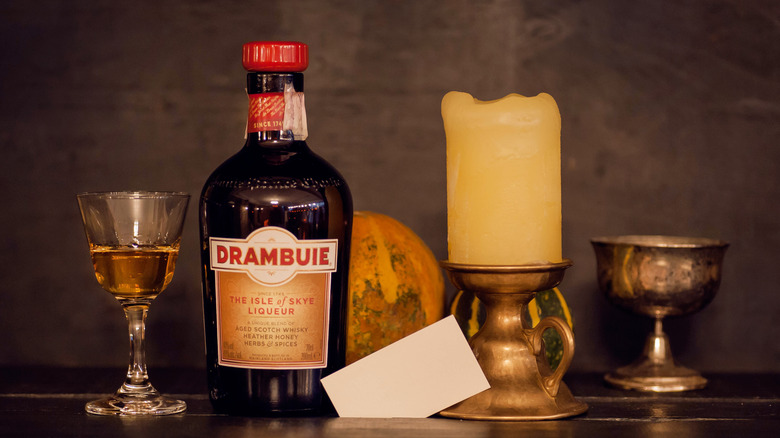 Drambuie liqueur bottle