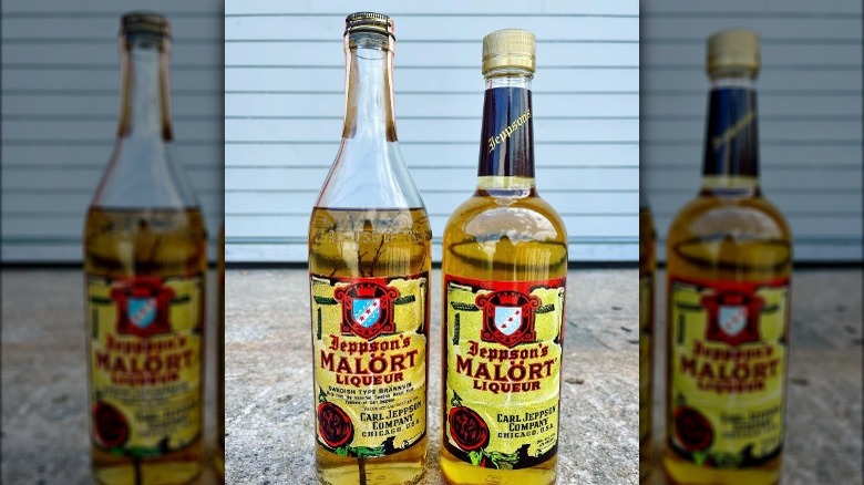 Jeppson's Malört liqueur bottles