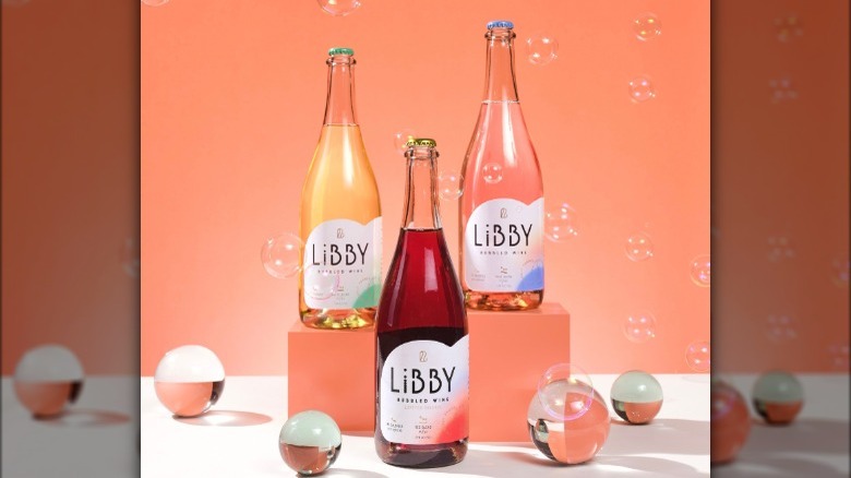 Libby bubble pack wine bottles