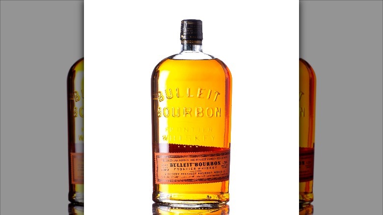 Bulleit Bourbon bottle