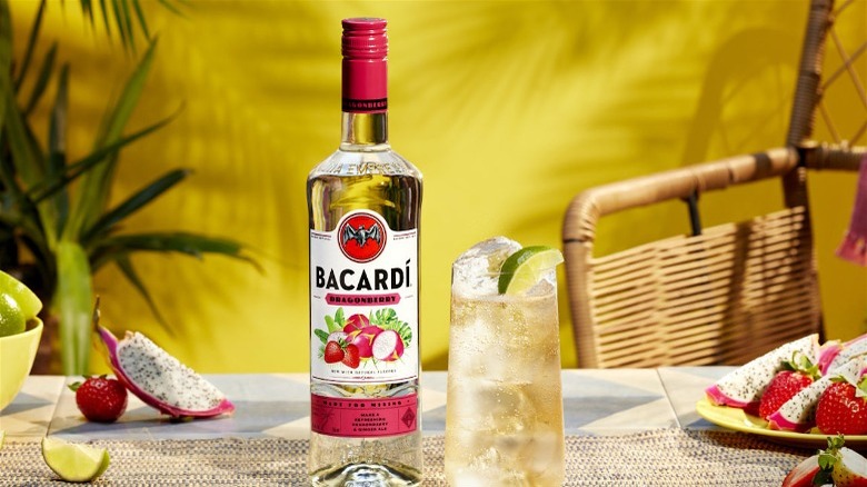 Bacardi Dragon Berry bottle