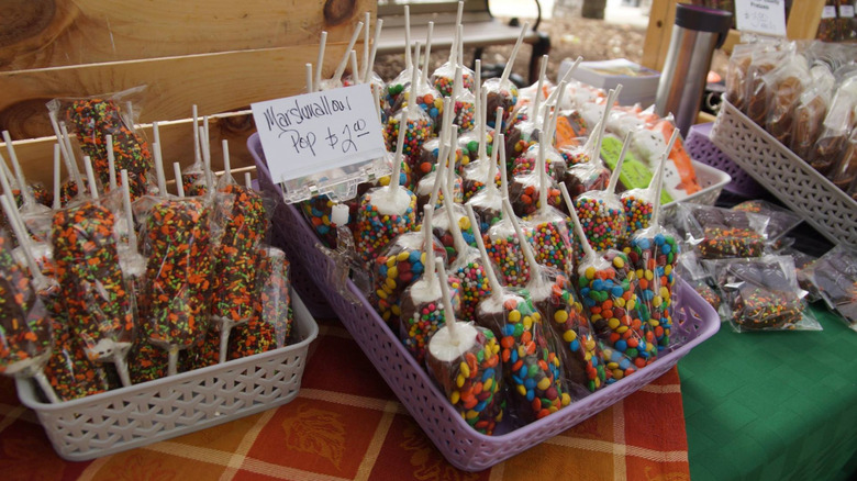 Chocolate marshmallow pops for sale