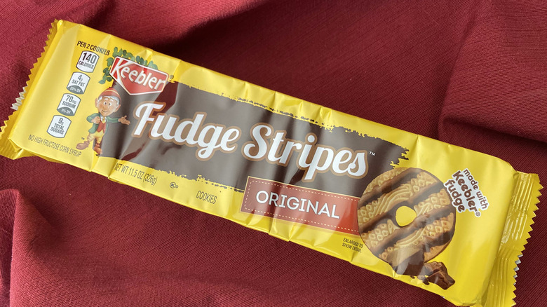 fudge stripe cookie package