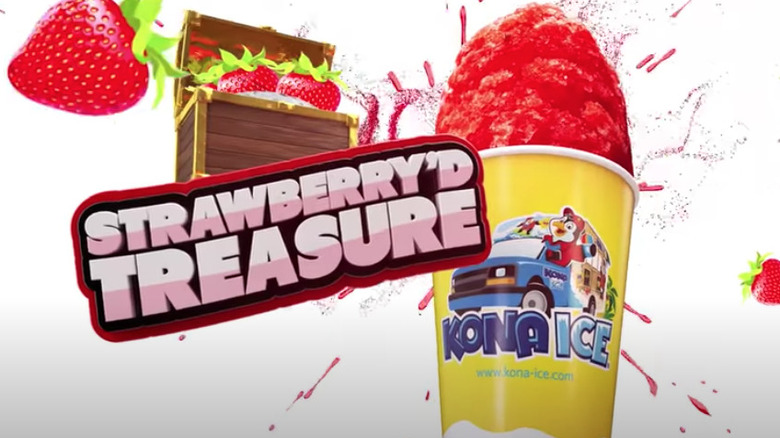 Strawberry'd Treasure Kona Ice