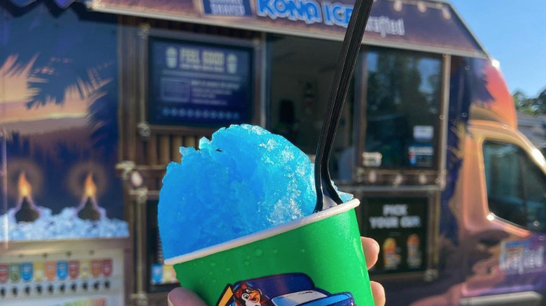 Blue Raspberry Kona Ice