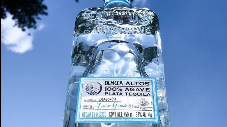 Olmeca Altos Plata tequila 