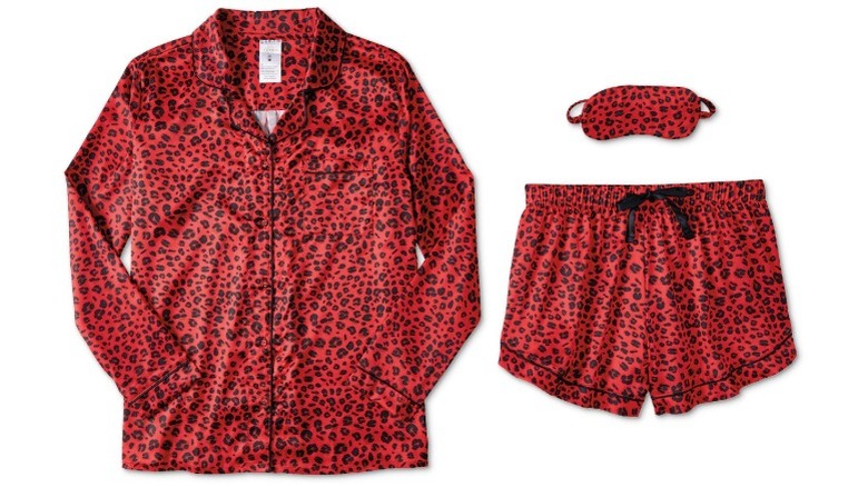 Valentine's Day-themed pajama set