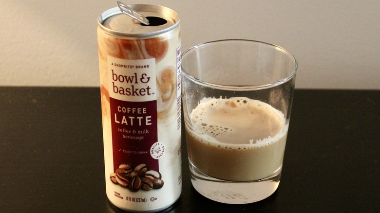 Bowl & Basket canned coffee latte