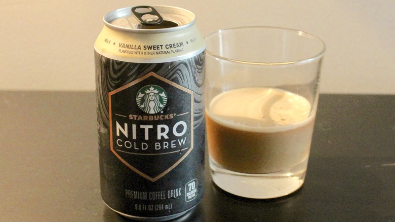 Starbucks Nitro Cold Brew can