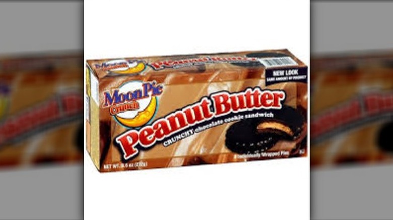 Box of peanut butter Moon Pie Crunch