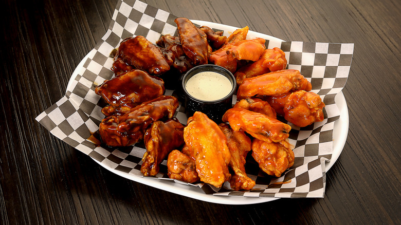 Wings and Hot Sauce