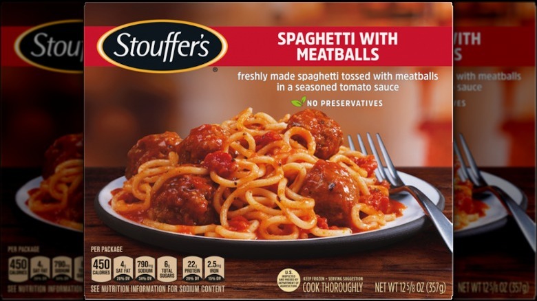 Stouffer's Spaghetti with Meatballs