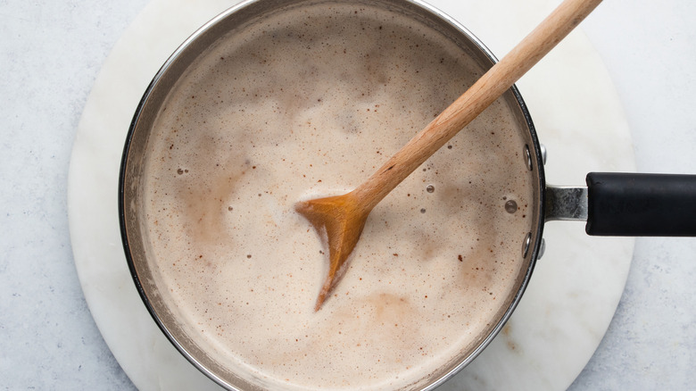 ingredients in a saucepan 