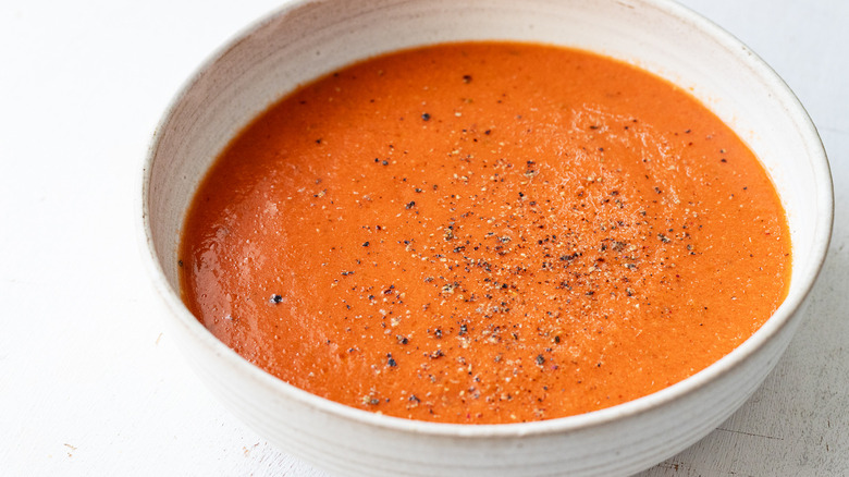 Bowl of tomato soup