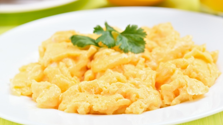 scrambled eggs