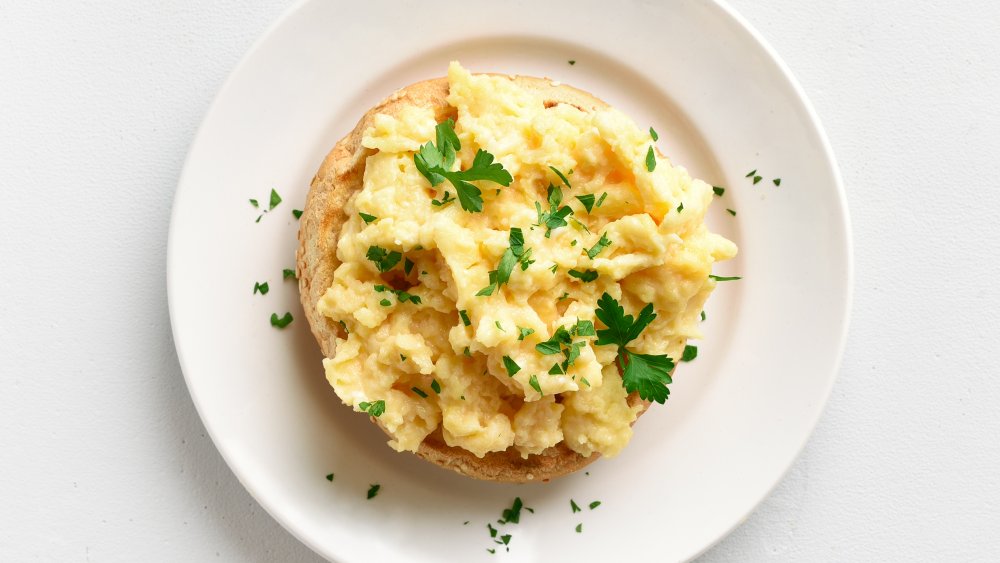 scrambled eggs