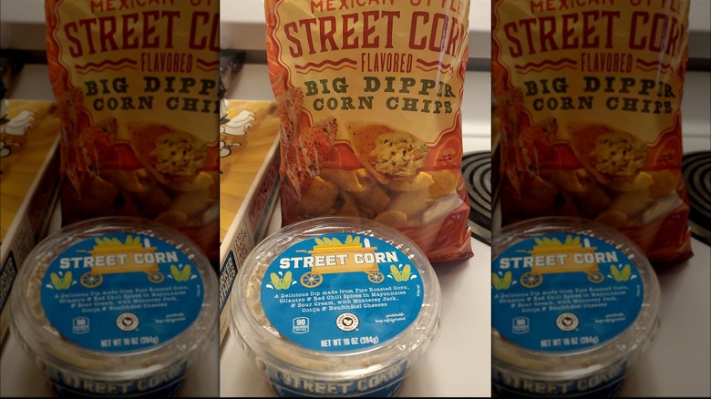 Street Corn Dip and Street Corn Corn Chips