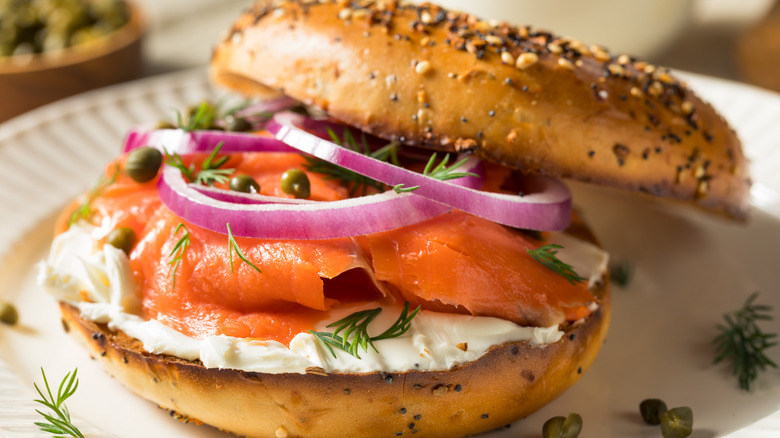 bagel and lox