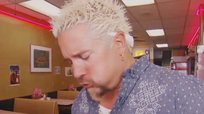 Guy Fieri winner winner hot dog dinner