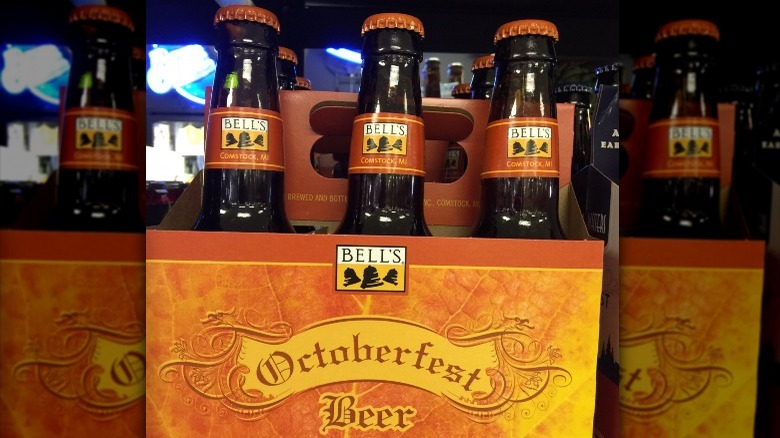 Six-pack of Bell's Octoberfest