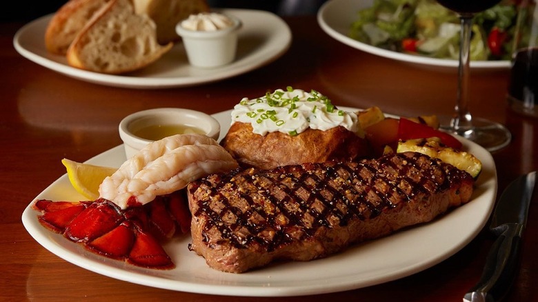 Steak and lobster, The Keg