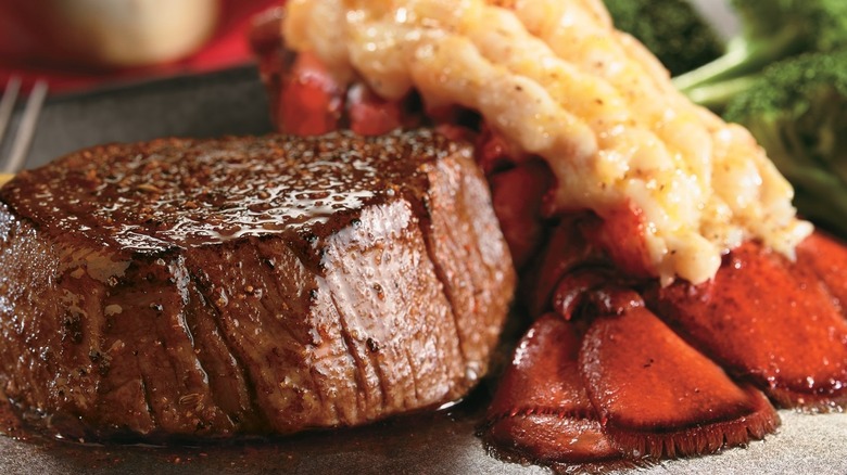 Surf and turf, Longhorn Steakhouse