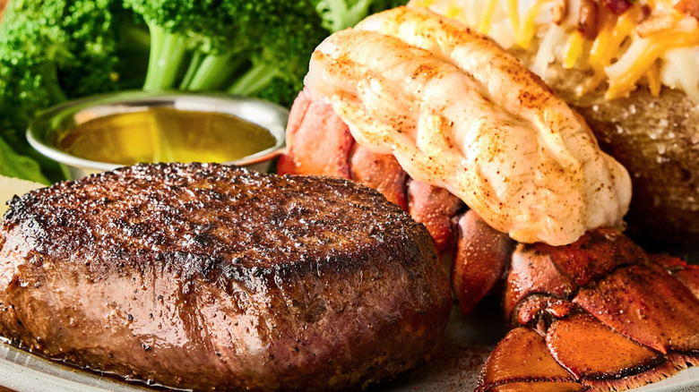 Surf and turf, Outback Steakhouse