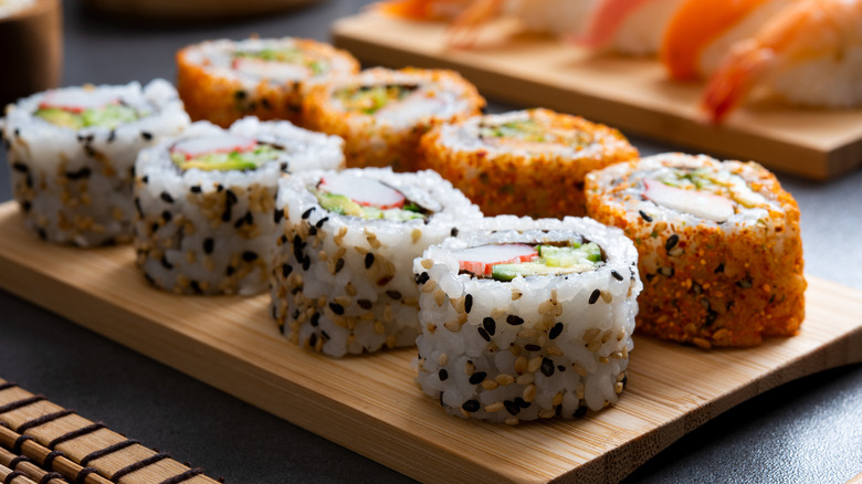 sushi rolls names