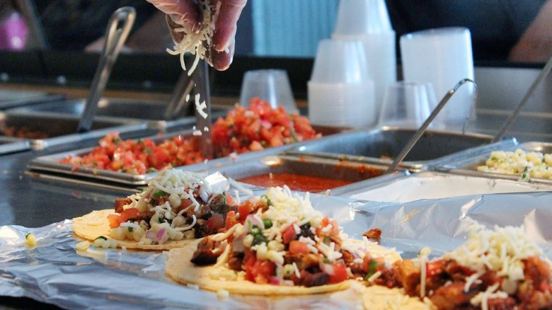 Chipotle assembly line