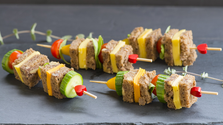 sandwich kebabs skewers