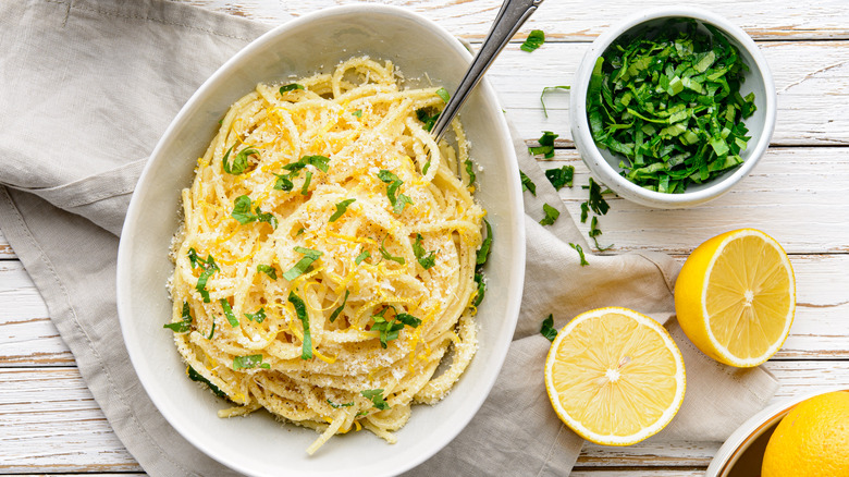 lemon pasta