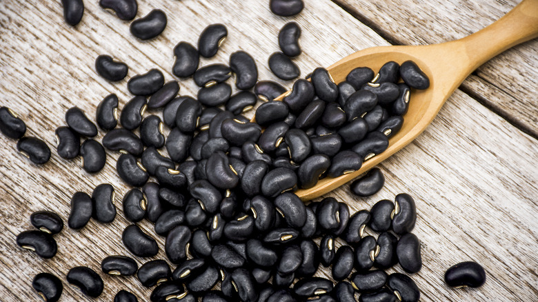 bowl of black bean chili